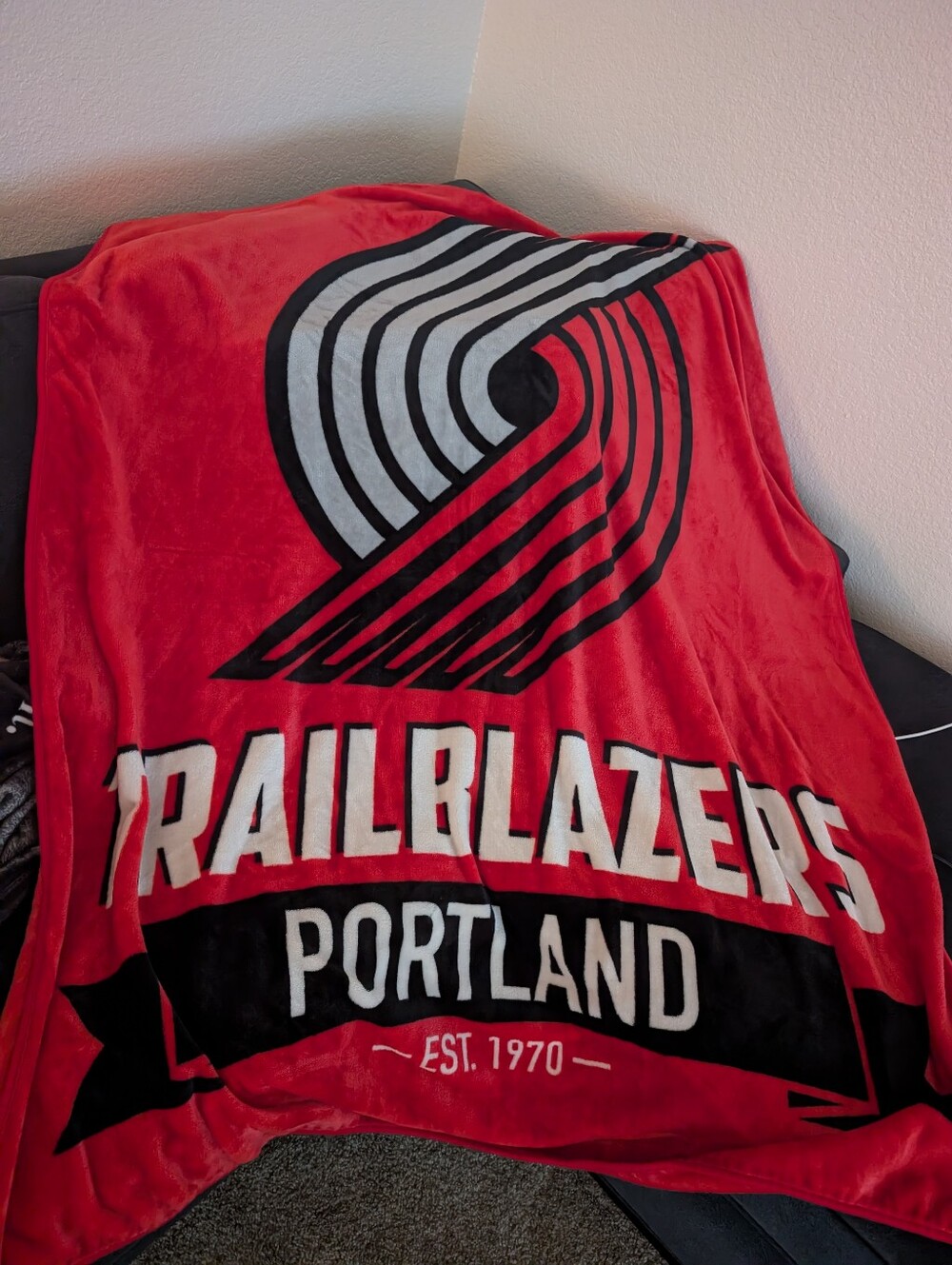 Trail Blazers Fleece Blanket